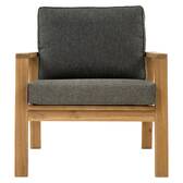 Conjunto de jardín TIWI Gris / Acacia 4 plazas - Acacia certificado FSC® Gris / Acacia