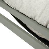Cama de piscina MOREAL Verde laurel Aluminio, Poliéster Laurel