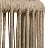 Lámpara de exterior LINY Gris D. 35 cm - Aluminio, Algodón Arcilla