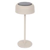 Lámpara solar BOLTY Grafito H.30 cm - Aluminio Arcilla