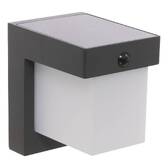 Aplique de pared MULTY Grafito 13 x 14 x 10 cm - Aluminio Grafito