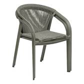 Silla de jardín con reposabrazos RIU Salvia / Verde laurel Aluminio tratado con epoxi, Poliéster Salvia / Verde laurel