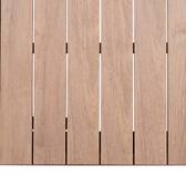 Mesa de jardín rectangular extensible ÉVASION efecto madera Honey / Caoba 10 plazas - Aluminio recubierto de epoxi Efecto madera Honey / Marrón caoba
