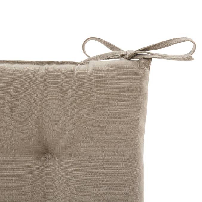 Cojín para silla KORAÏ Café 40 x 40 cm - Poliéster3443