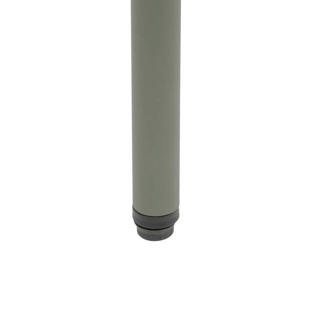 Mesa de centro de jardín cuadrada PHUKET Verde laurel 45 x 45 cm - Acero recubierto de epoxi, Tratamiento antióxido reforzado3795