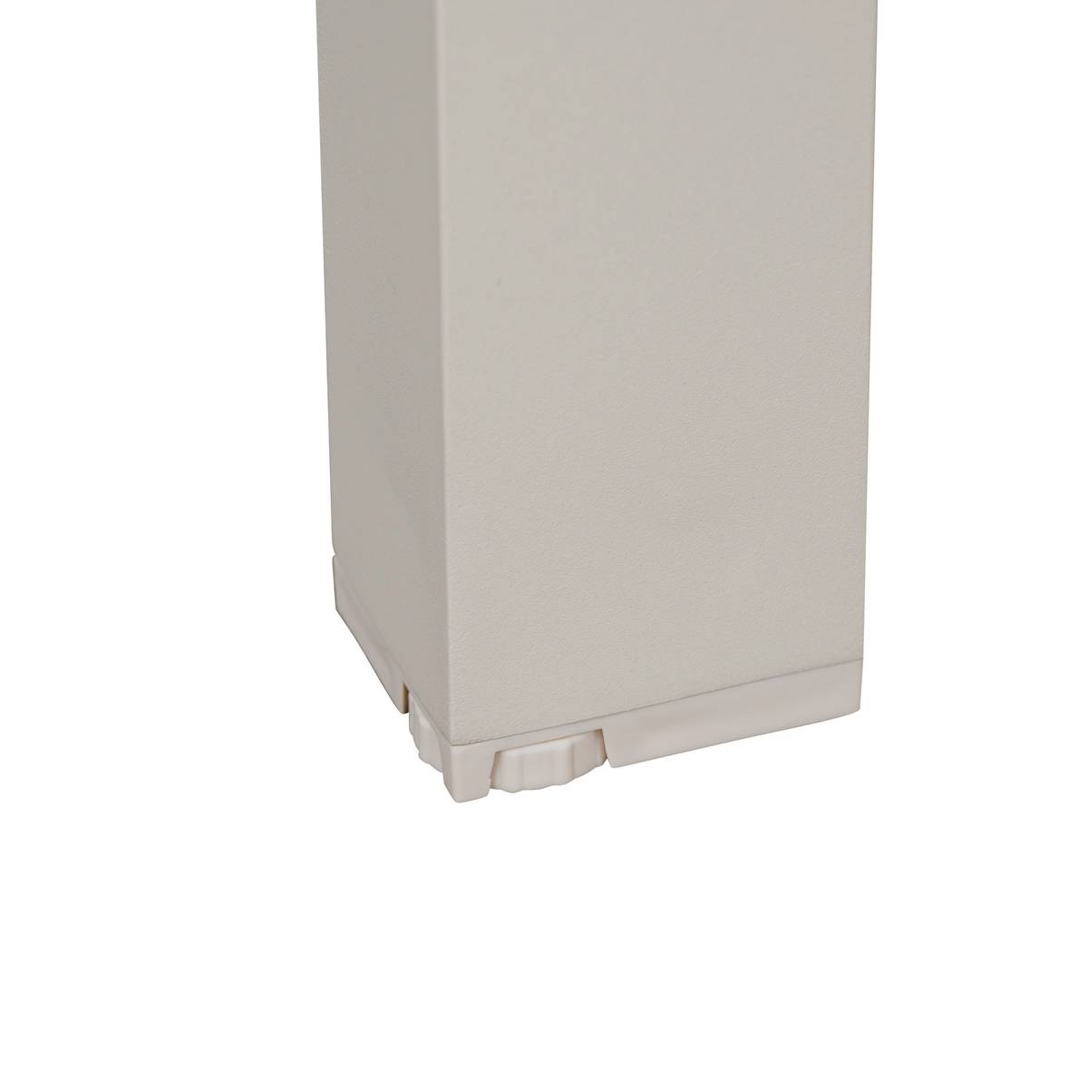 Mesa de jardín ÉVASION Beige Lino 2 plazas - Aluminio tratado con epoxi Lino / Arcilla