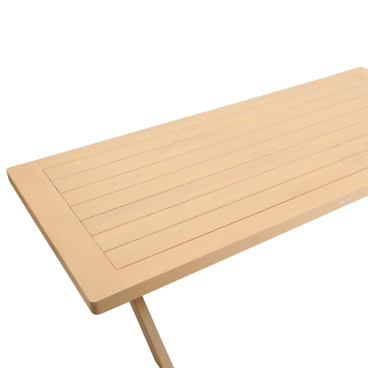 Mesa de jardín rectangular XENIA Eucalipto 10 plazas - Eucalipto con certificación FSC® Eucalipto