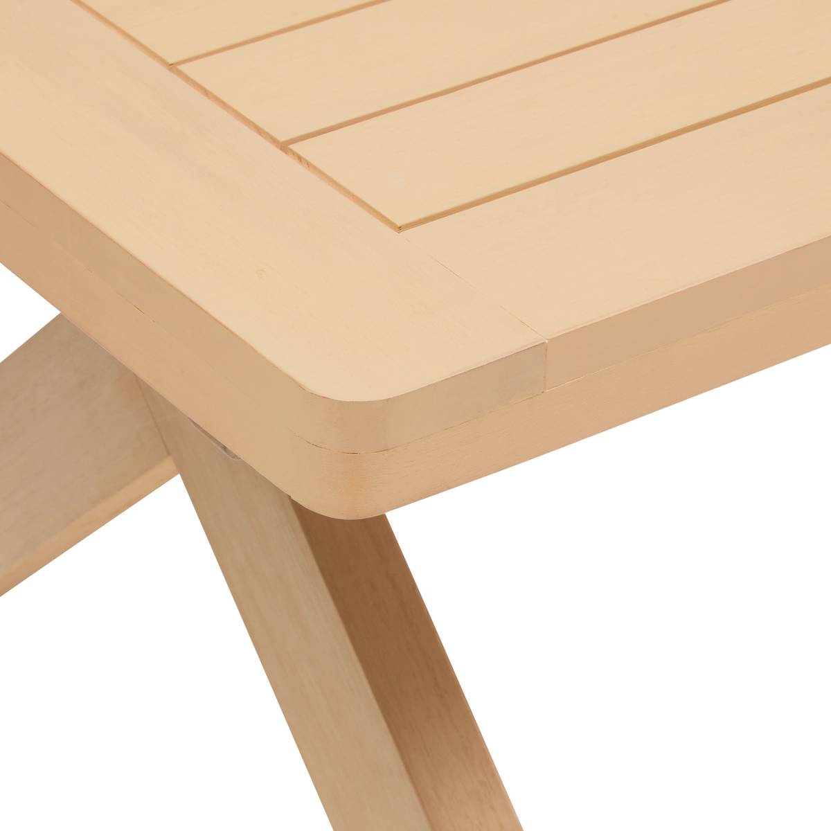 Mesa de jardín rectangular extensible XENIA Eucalipto 12 plazas - Eucalipto certificado FSC® Eucalipto