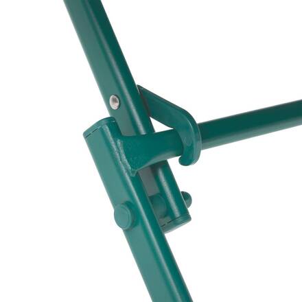 Mesa de balcón plegable GREENSBORO Verde ópalo 4 plazas - Acero, Tratamiento antióxido reforzado