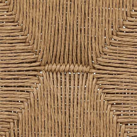 Silla de jardín WISTTY Arcilla Aluminio tratado con epoxi, resina tejida sintética