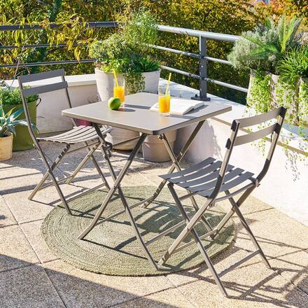 Silla de jardín plegable GREENSBORO Café