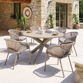 Mesa de jardín redonda ORYON Café