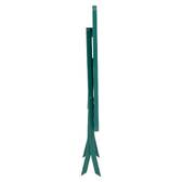 Mesa de balcón plegable GREENSBORO Verde ópalo 4 plazas - Acero, Tratamiento antióxido reforzado Verde ópalo