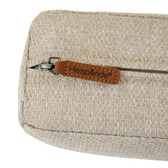 Salón de jardín SELENIM Beige 7 plazas - Aluminio con tratamiento epoxi, Olefina Naturae
