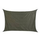 Voile d'ombrage rectangulaire CURACAO Ardoise 3 x 2 m Ardoise