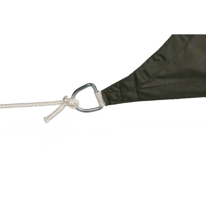 Voile d'ombrage rectangulaire CURACAO Ardoise 3 x 2 m Ardoise