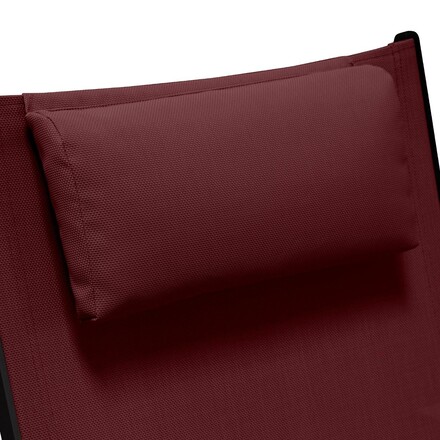 Appui-tête ADAPTIA Bordeaux 40 x 22 x 6 cm - Texaline - Ancien prix : 12,99€ Bordeaux