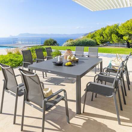 Table de balcon pliante en bois massif résistante aux intempéries