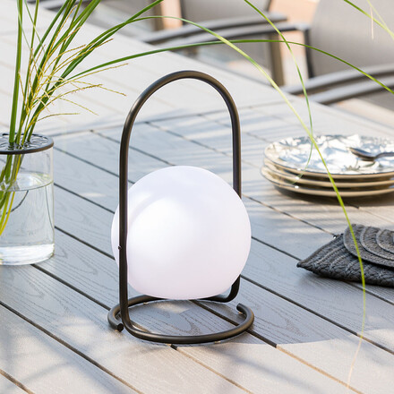 Lampe d'extérieur solaire Wiza Blanc