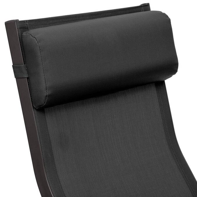 Transat DECIMA Anthracite & Graphite 2 positions - Aluminium traité époxy, Texaline3509