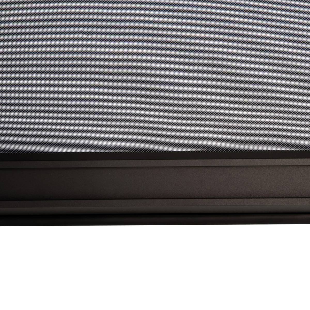 Store pour pergola bioclimatique EVORA Ardoise Pour EVORA Côté 3,6 m - 3,3 m - Aluminium, Texaline Ardoise