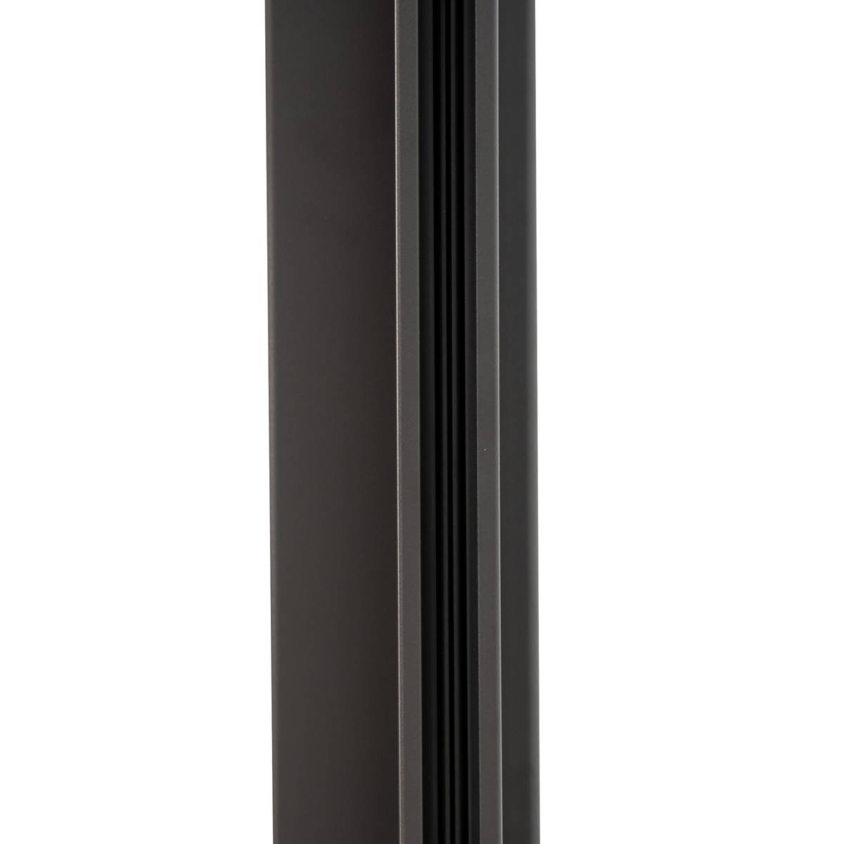 Store pour pergola bioclimatique EVORA Ardoise Pour EVORA Côté 3,6 m - 3,3 m - Aluminium, Texaline Ardoise