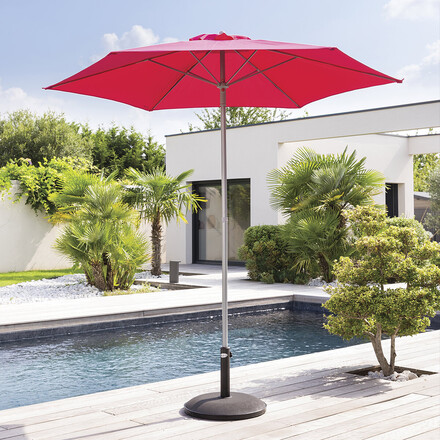 Parasol droit rond ANZIO Grenade