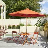 Parasol droit TINAEI Terre battue 3 m - Roland-Garros x Hespéride Terre battue