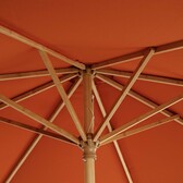 Parasol droit TINAEI Terre battue 3 m - Roland-Garros x Hespéride Terre battue