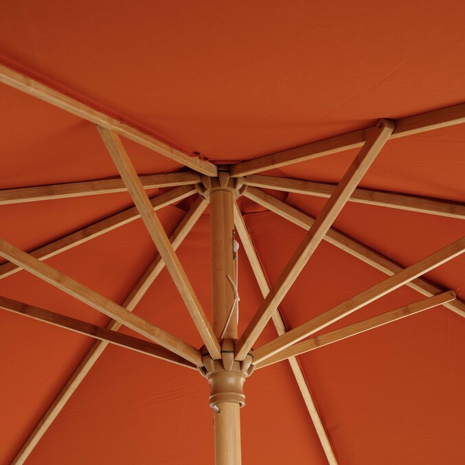 Parasol droit TINAEI Terre battue 3 m - Roland-Garros x Hespéride Terre battue