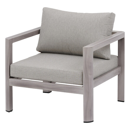 Housse pour fauteuil de jardin hambo s gris - 100 x 75 x 75 cm