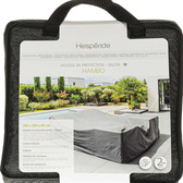 Housse de protection HAMBO pour salon Gris M 250 x 250 x 90 cm - Polyester Gris
