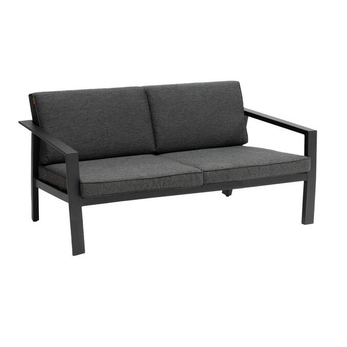 Canapé De Jardin Hespéride Pavane Blanc - Dimensions 121x63x73 Cm - Avec Coussins - Style Moderne Et Confortable