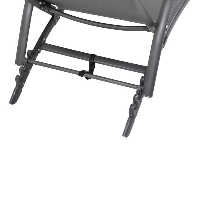 Transat SAMBA Anthracite & Graphite Aluminium traité époxy, Texaline Anthracite / Graphite