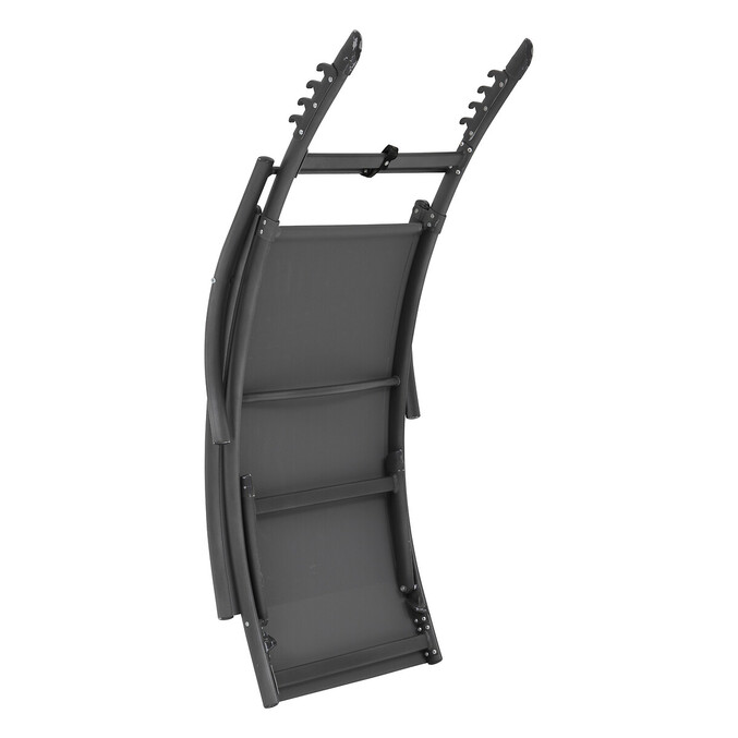 Transat SAMBA Anthracite & Graphite Aluminium traité époxy, Texaline Anthracite / Graphite