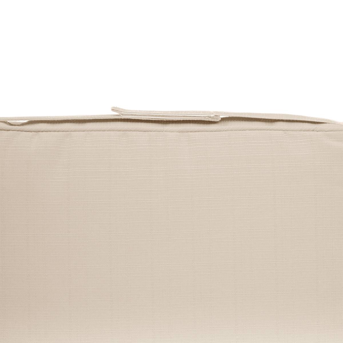 Galette de chaise à scratch KORAI Blé 40 x 40 cm - Polyester Blé