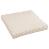 Galette de chaise à scratch KORAI Blé 40 x 40 cm - Polyester Blé