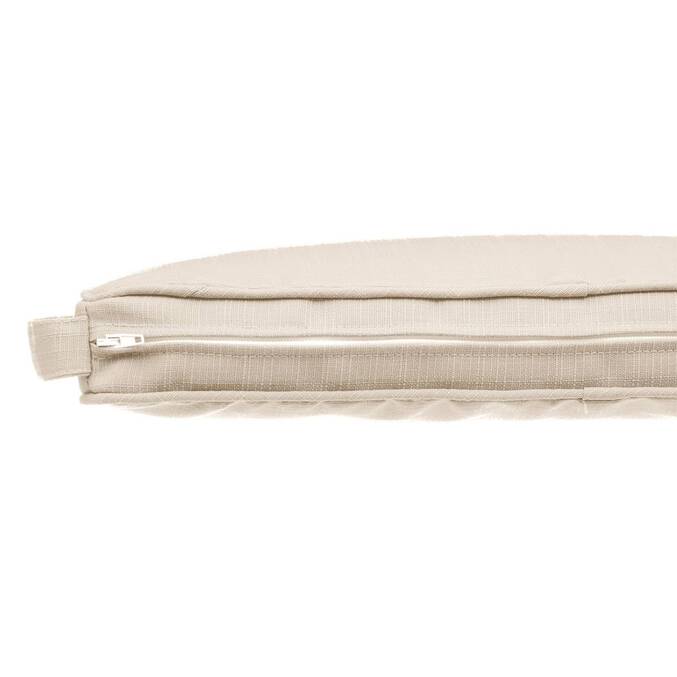 Galette de chaise à scratch KORAI Blé 40 x 40 cm - Polyester Blé