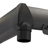 Pergola extensible ENOLIE Graphite 4 x 3,5 m - Structure et lames simples en aluminium et polycarbonate Graphite