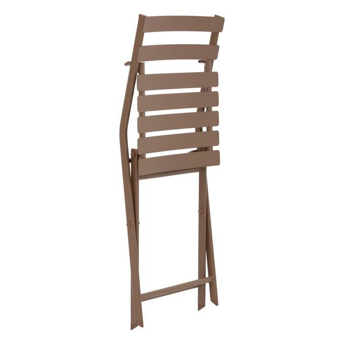 Chaise De Jardin Pliante Greensboro Bleu Canard - Hespéride - Acier Traité Anti-Rouille - 81cm - Meuble Extérieur Pratique