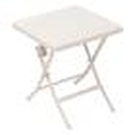 Table de jardin pliante blanche 8 personnes 180cm