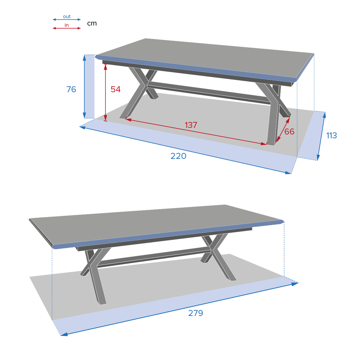 Ensemble table de jardin extensible AXIOME Effet bois honey + 10 fauteuils AXANT Praline 10 places - Aluminium traité époxy, ECP Honey / Praline