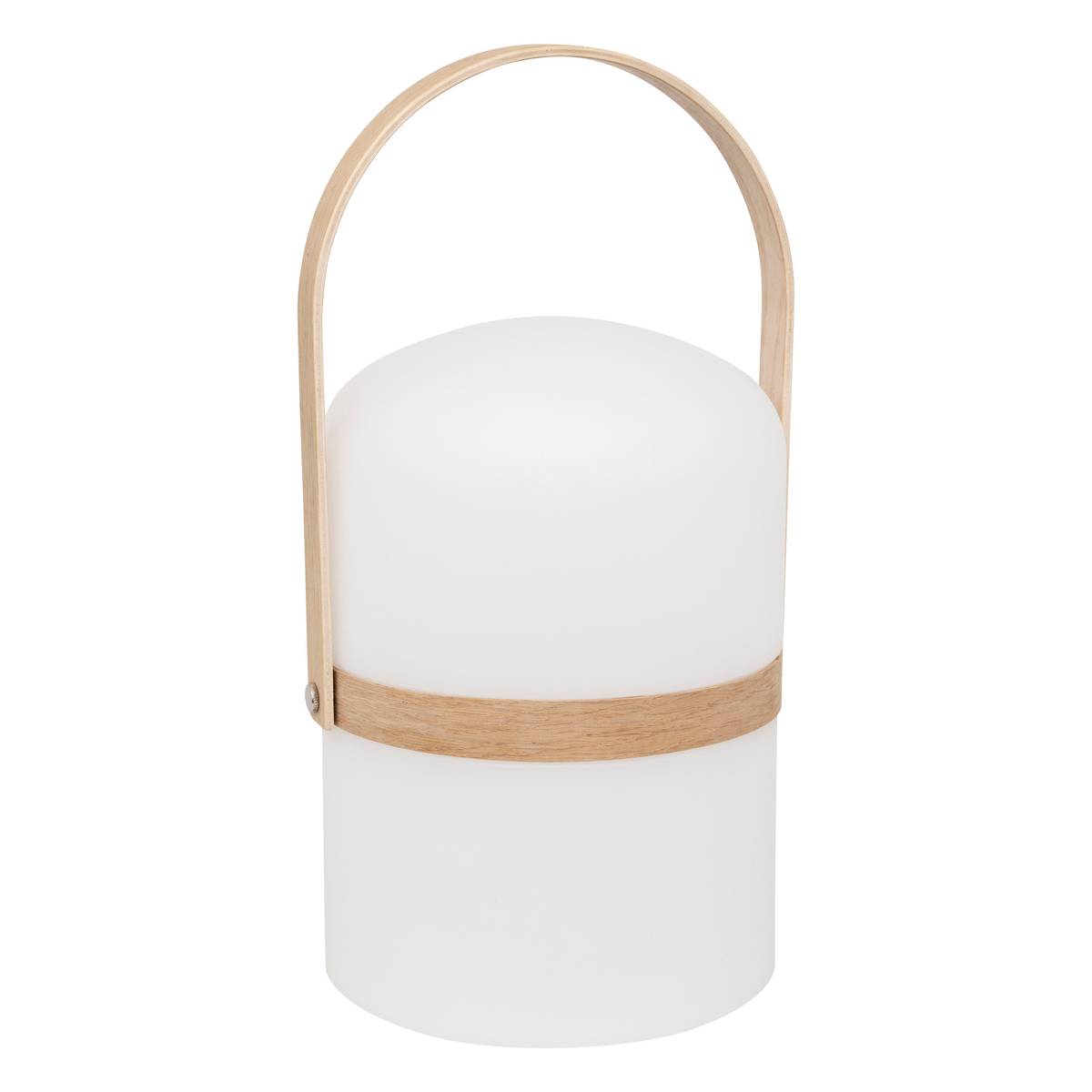 Lampe d'extérieur KIARA rechargeable USB Blanc H. 36 cm Blanc