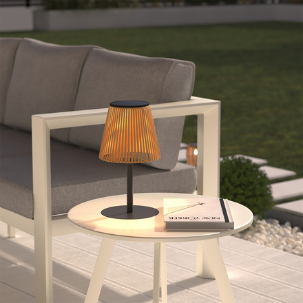 Lampe d'extérieur KESY rechargeable USB Beige
