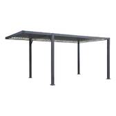 Carport NEIRIA Graphite 5,5 x 3 m - Acier galvanisé, Aluminium traité époxy Graphite