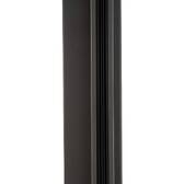 Store pour pergola bioclimatique EVORA Ardoise Pour EVORA Côté 4 m - 3,7 m - Aluminium, Texaline Ardoise