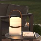 Lampe d'extérieur KIARA rechargeable USB Blanc H. 36 cm Blanc
