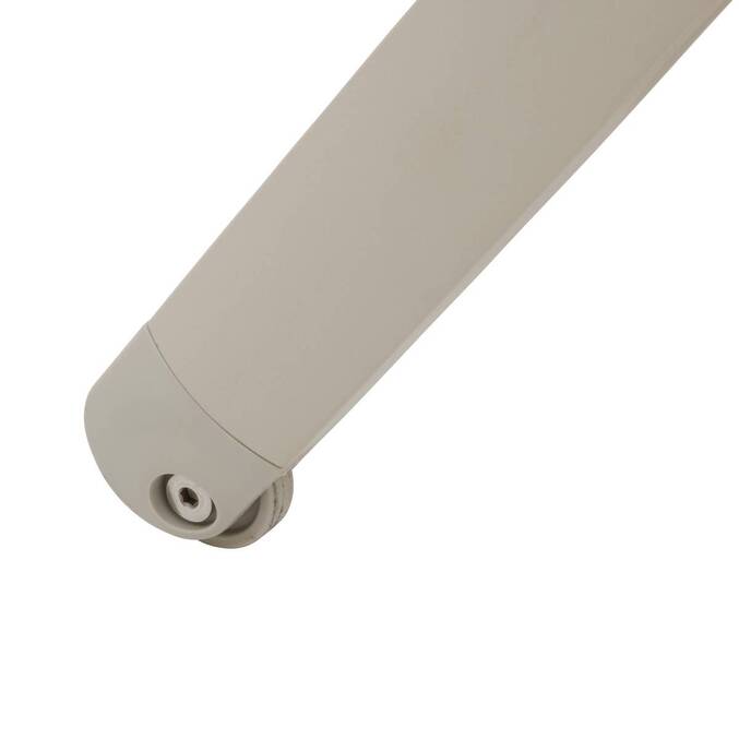 Transat BONAO Lin / Argile 2 roues - Aluminium traité époxy, Texaline3757