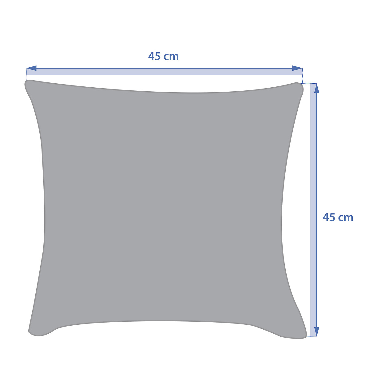 Coussin de sol d'extérieur KORAI Terracotta 45 x 45 cm - Polyester Terracotta