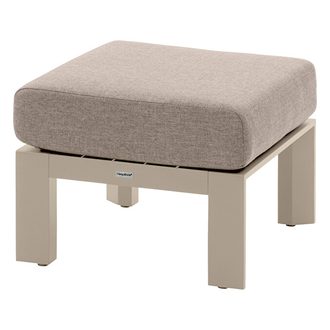 Pouf de jardin ÉVASION Argile Aluminium traité époxy, Oléfine Argile
